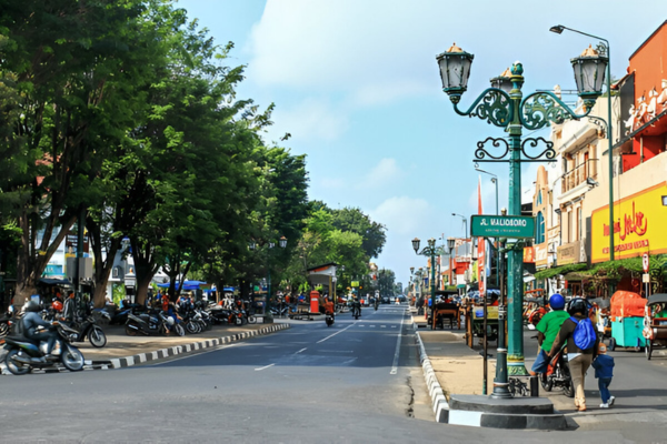 Entrance of Malioboro street.