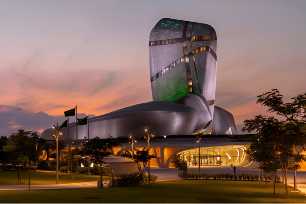 The King Abdulaziz Center in Dammam.