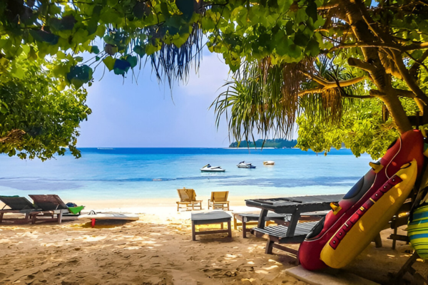 A cozy setting at the Rasdhoo island.