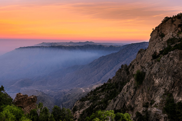 Asir mountains.