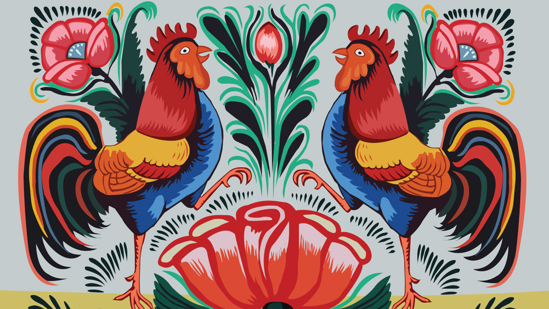 The origin of Rickshaw paintings