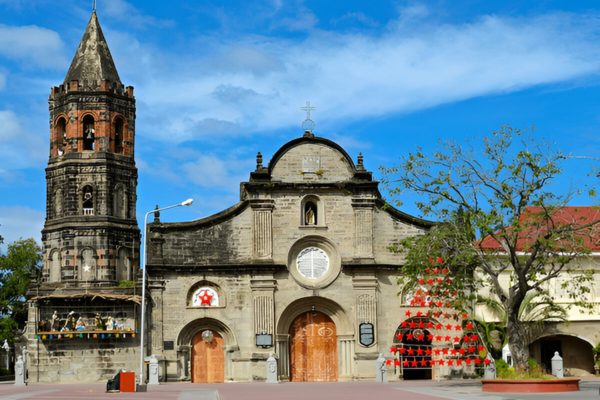 Front view of Barasoain Chuch.