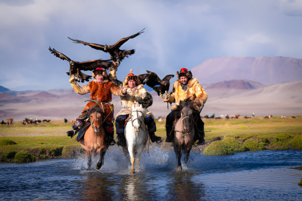 The Bayan Olgii river in West Mongolia is a fascinating place to visit in Asia.