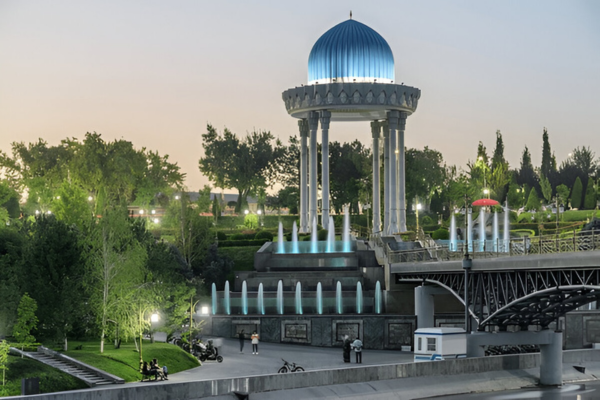 Memorial Shakhidlar Hotirasi complex of Uzbekistan is a unique tourist destination in Asia.