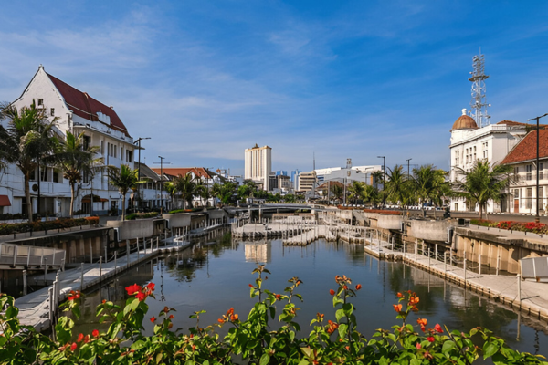 Kota Tua in Jakarta's Old Town.
