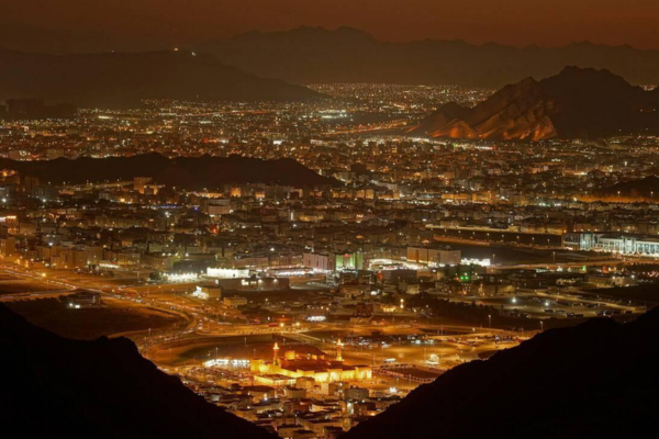 Mountainous city of Medina.