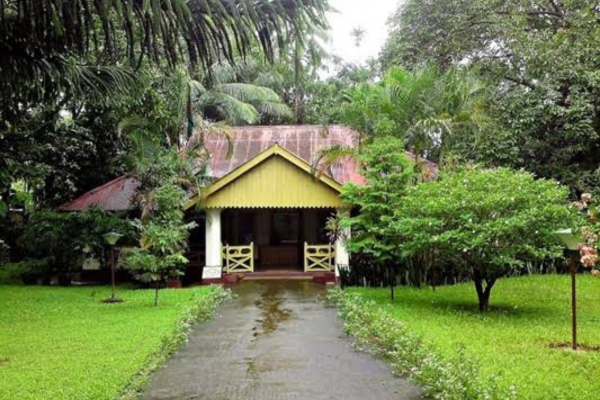 Lawn of Osmani Museum in Sylhet. (credits: Nazmul Haque Himel)