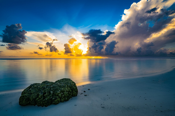 Sunset at Hulhumalé.