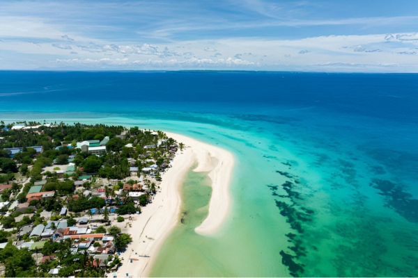 Bantayan Island, a popular tourist destination in the Philippines.